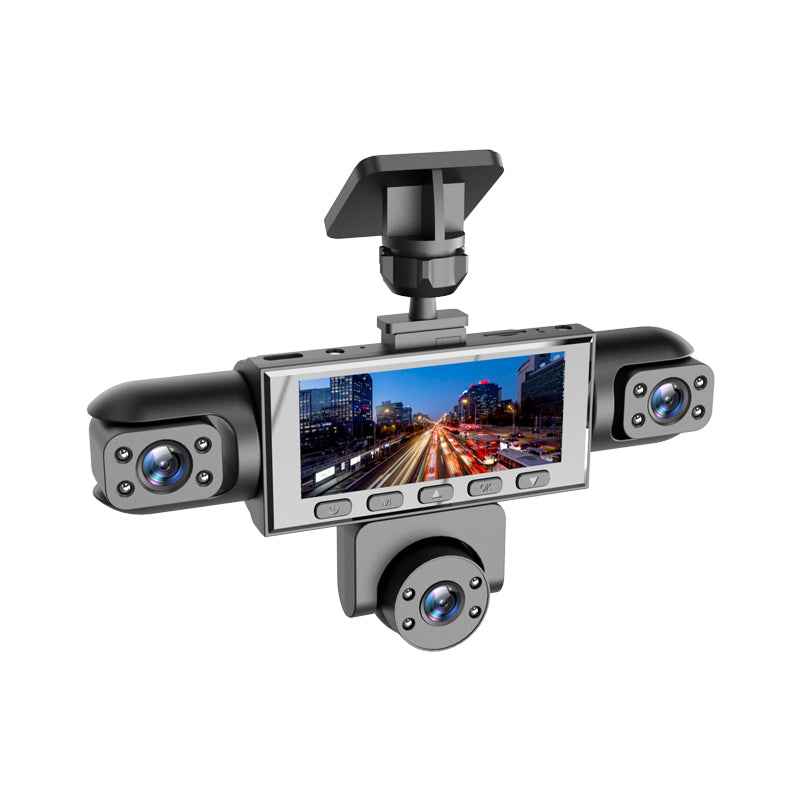 Five Camera Driving Recorder, 1080P High-definition Night Vision, Mobile App For Viewing Videos