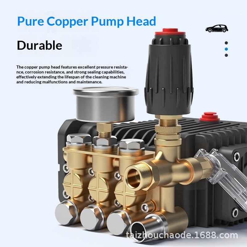High-Power Copper-Motor Commercial Car Wash Machine