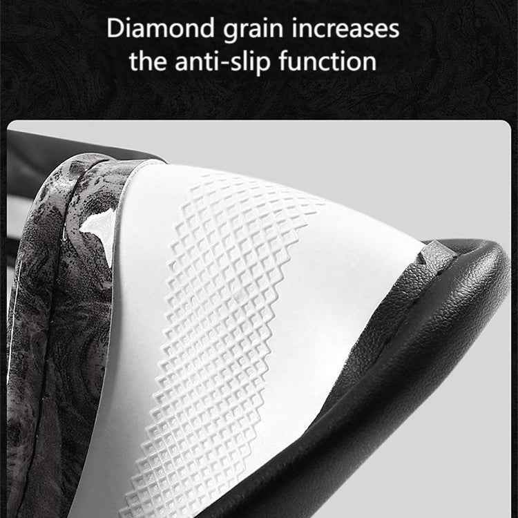 Car Steering Wheel Cover Walnut Grain Business Style Steering Wheel Grip Cover Universal Interior Item
