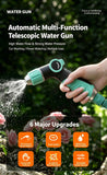 High Pressure Car Wash Nozzle, Household Soft Flush Water Hose Booster Tap, Powerful Spray Gun For Tap Water Floor Cleaning