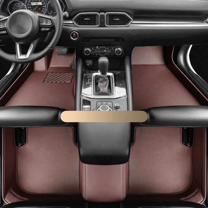 New Car Full Surround Leather Carpet Floor Mat
