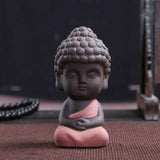 Little Monk Car Car Accessories Flower Pet Bonsai Accessories Fish Tank Landscaping
