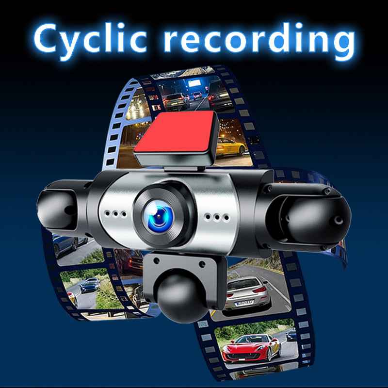 Five Camera Driving Recorder, 1080P High-definition Night Vision, Mobile App For Viewing Videos
