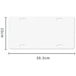 License Plate Metal Plate Consumables Aluminum Plate