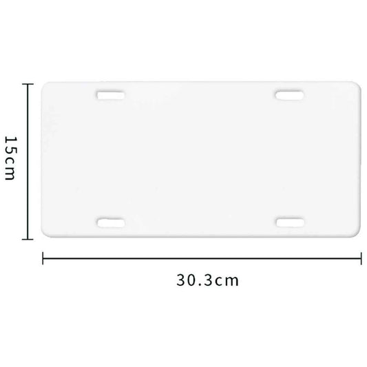 License Plate Metal Plate Consumables Aluminum Plate
