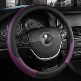 Car Steering Wheel Cover Leather Summer Four Seasons Steering Wheel Cover Breathable Thousand Models