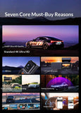 2K Dual Lens Front And Rear Dash Cam, High Definition Car DVR Recorder