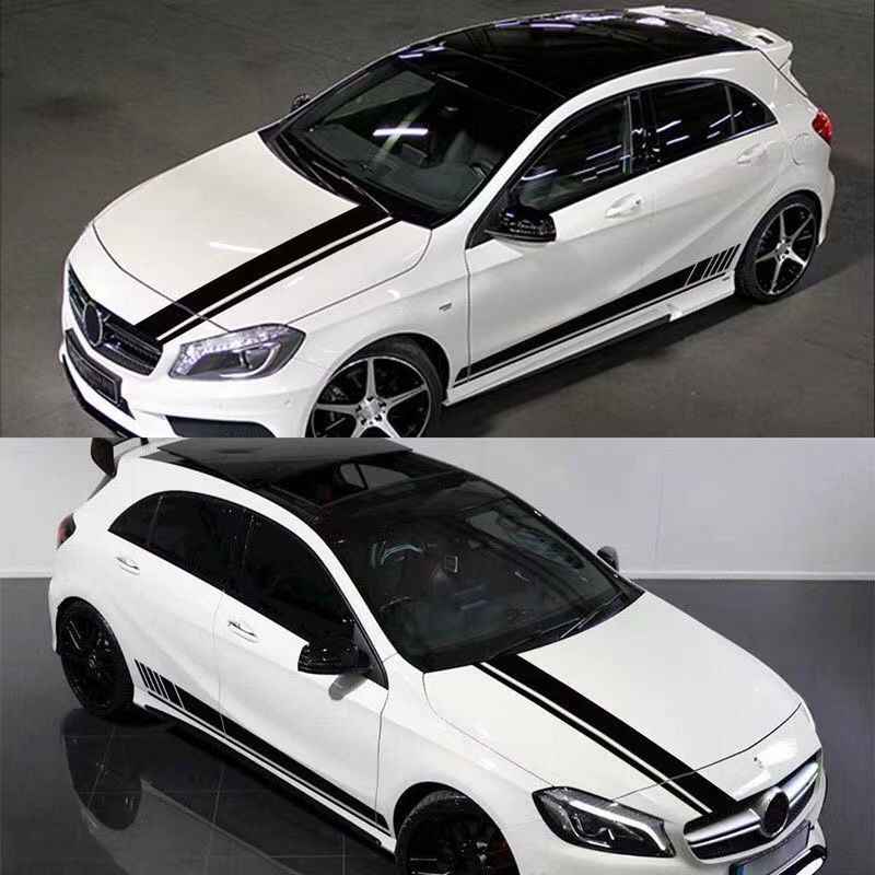 Hood Personalized Creative Decal Full-car Wrap Sticker