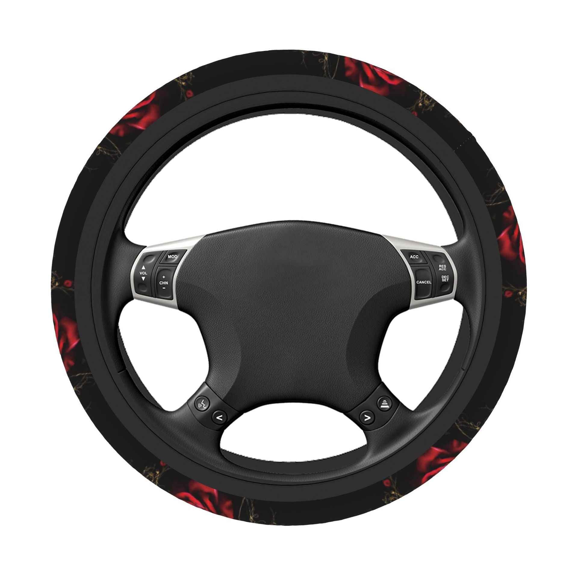 Printed Car Steering Wheel Cover