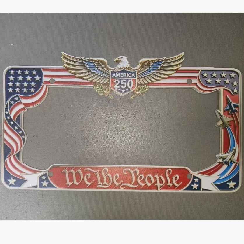 Anniversary Commemorative License Plate Frame Anniversary License Plate