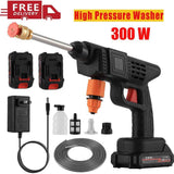 Portable Wireless Self-priming Mini Car Wash Water Gun