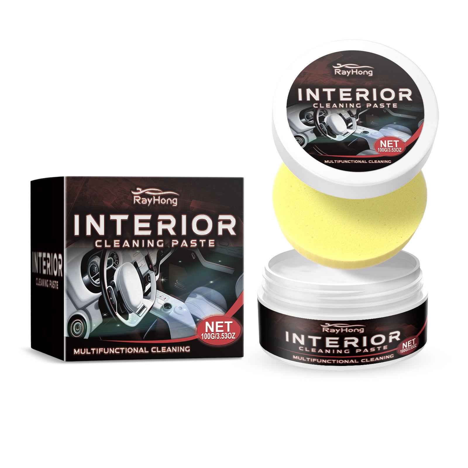 Car Interior Cleaning Cream Seat Leather