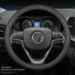 Genuine Leather Steering Wheel Cover