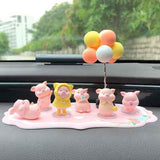 Car Accessories Piggy Creative Cartoon Cute Car Decoration