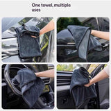 Double-sided Twisted Fabric Car Towel
