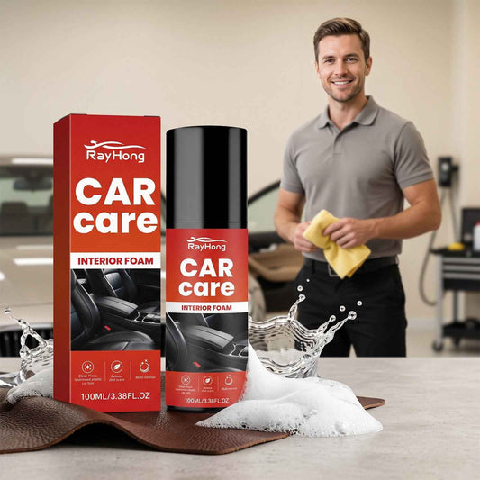 Interior Cleaning Foamdual-action Cleaning And Conditioning In One