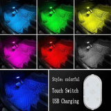 Atmosphere Light Touch Interior Retrofitting Tail Light Car Induction Reading Night Lamp LED Modified Light