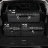 Car Leather Trunk Organizer Box