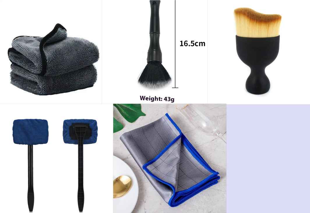 Towel Microfiber Car Beauty Car Towel Not Easy To Shed Hair Thickened Absorbent Seamless Car Cleaning Cloth