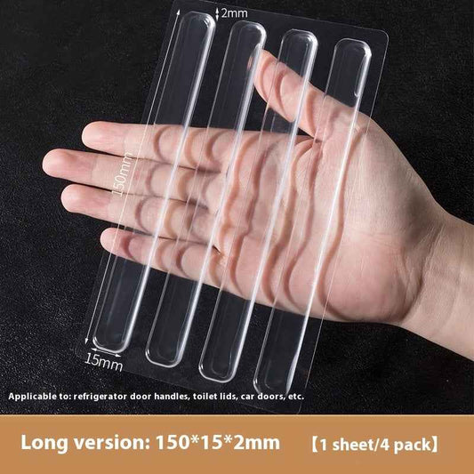 Punch-free Non-marking Silicone Collision Avoided Door Wall Protector Mute Stickers