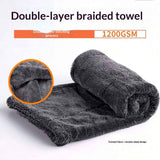 Dedicated Braided Water Collecting Car Towel